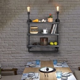 Designer Touch Decorative Wall Sconces Mini Style Rustic Lodge Metal