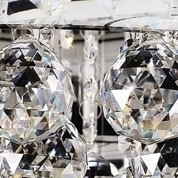 Designer Touch Decorative Modern Contemporary Glass Flush Mount