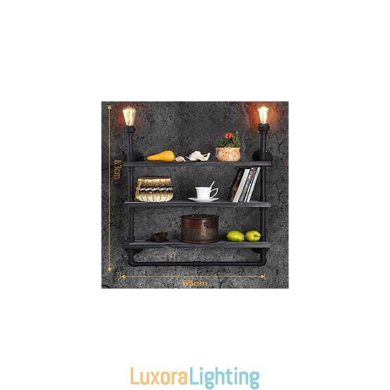 Designer Touch Decorative Wall Sconces Mini Style Rustic Lodge Metal