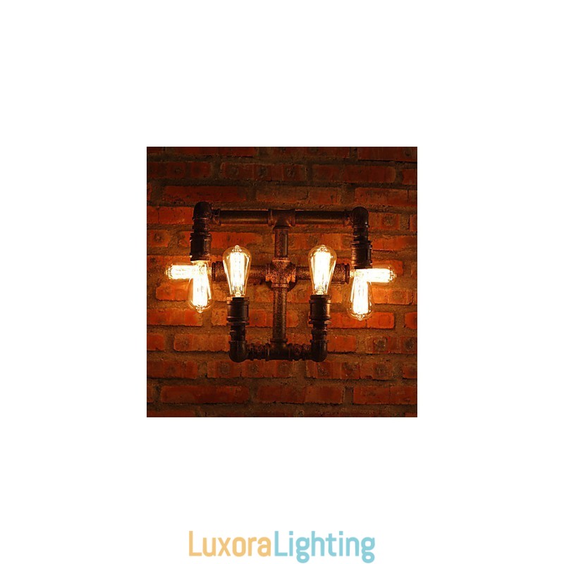 Designer Touch Decorative Retro Bar Iron Wall Sconces Mini Style Rustic Lodge Metal