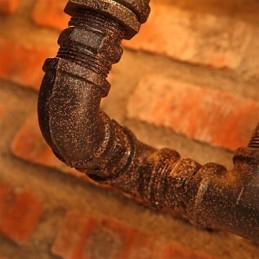 Designer Touch Decorative Retro Bar Iron Wall Sconces Mini Style Rustic Lodge Metal