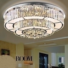 Designer Touch Decorative Modern Contemporary Glass Flush Mount