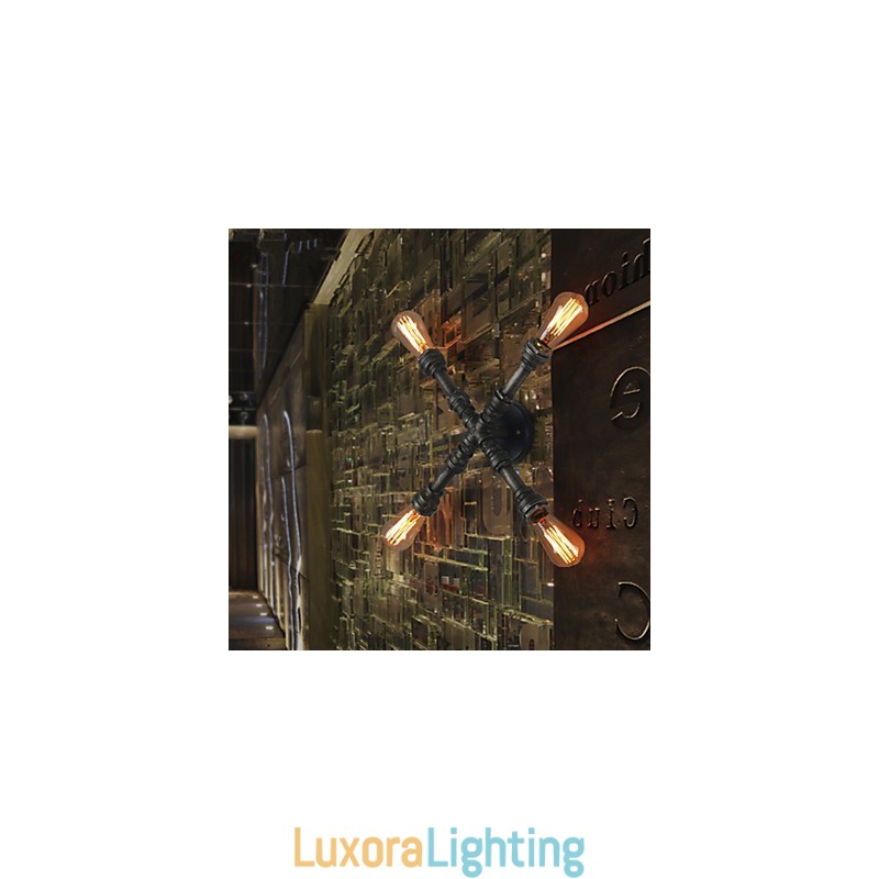 Designer Touch Decorative Wall Sconces Mini Style Rustic Lodge Metal