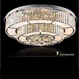 Designer Touch Decorative Modern Contemporary Glass Flush Mount