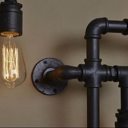 Designer Touch Decorative Wall Sconces 5 Light Water Pipe Iron Mini Style Industrial Style Country Metal