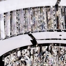 Designer Touch Decorative Modern Contemporary Glass Flush Mount