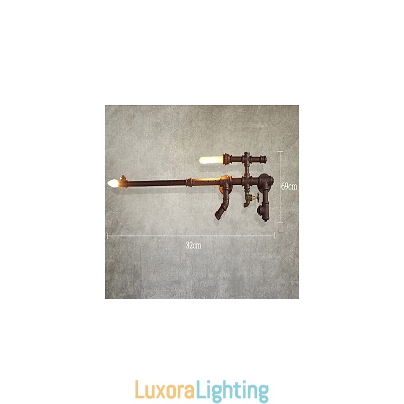 Designer Touch Decorative Wall Sconces Mini Style Rustic Lodge Metal