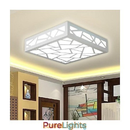 Designer Touch Decorative Modern Contemporary Traditional Classic Wood Bamboo Flush Mount