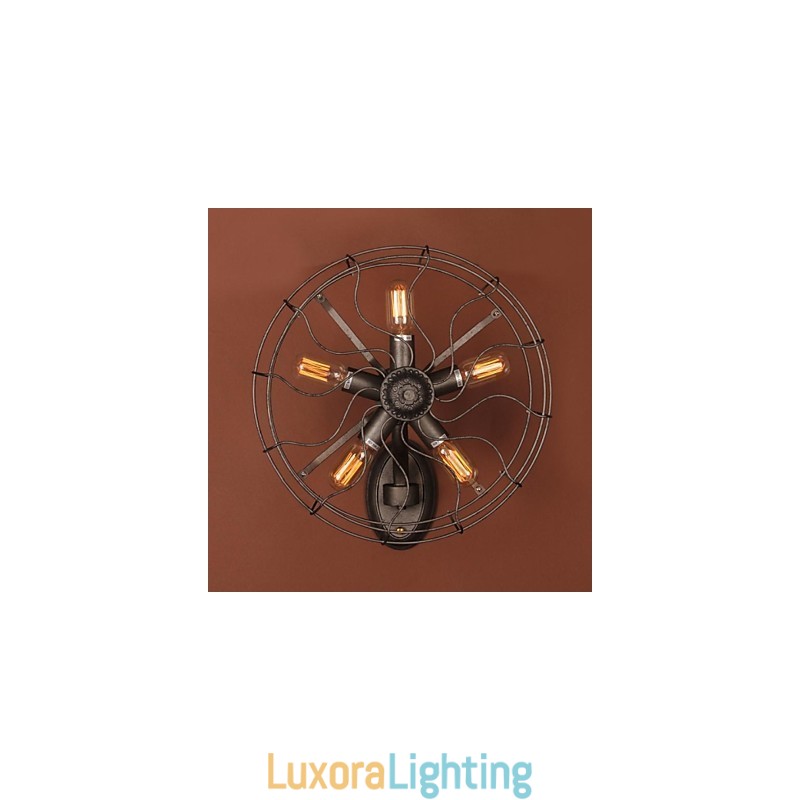 Designer Touch Decorative Mini Style Wall Sconces Country Metal