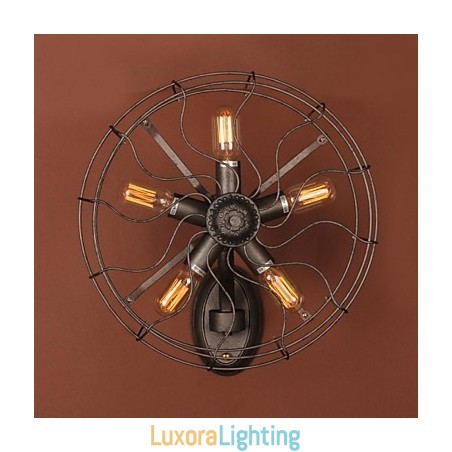 Designer Touch Decorative Mini Style Wall Sconces Country Metal