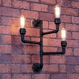 Designer Touch Decorative Mini Style Wall Sconces Rustic Lodge Metal
