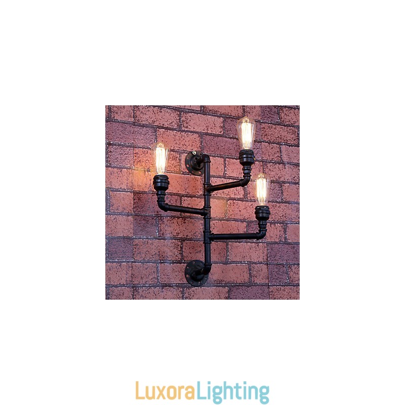 Designer Touch Decorative Mini Style Wall Sconces Rustic Lodge Metal