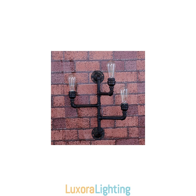 Designer Touch Decorative Mini Style Wall Sconces Rustic Lodge Metal