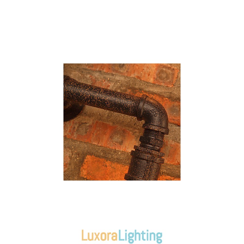 Designer Touch Decorative Retro Bar Iron Wall Sconces Mini Style Rustic Lodge Metal