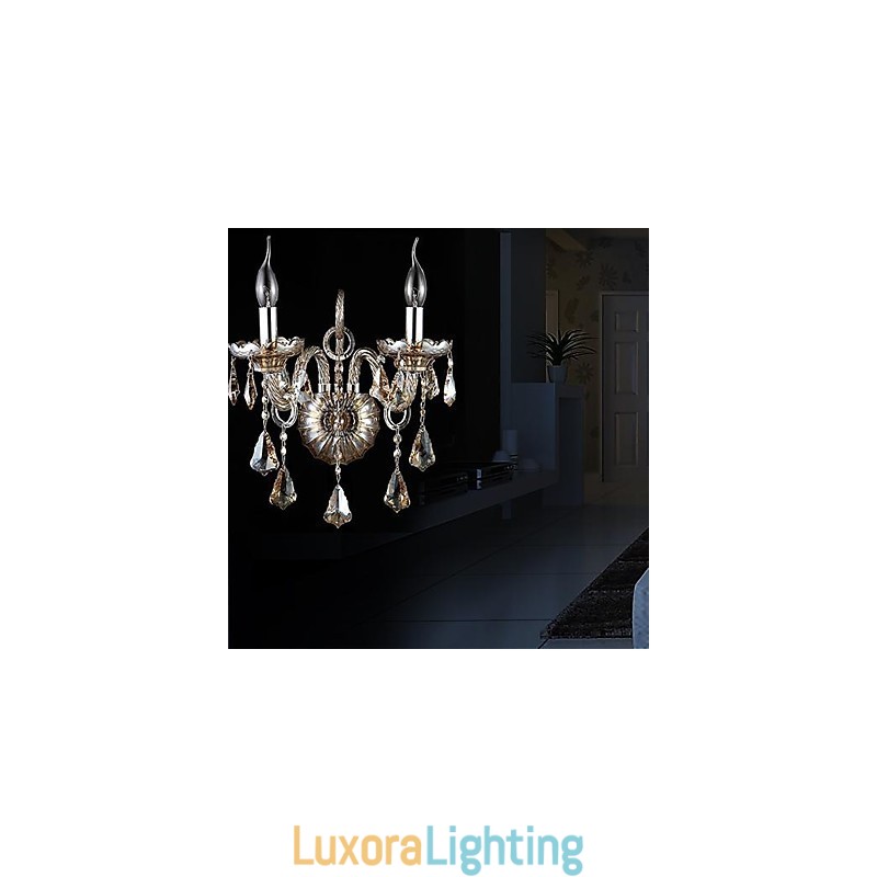 Designer Touch Decorative Crystal Wall Sconces Modern Contemporary Crystal