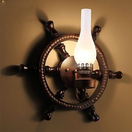 Designer Touch Decorative Wall Lamp One Light and Glass