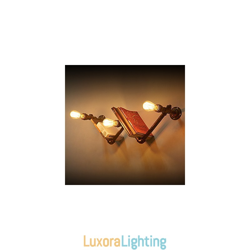 Designer Touch Decorative Retro Metal Bedsides Wall Sconce Village Pastoral Living Room Wall Lights Dining Room Wall Lamp