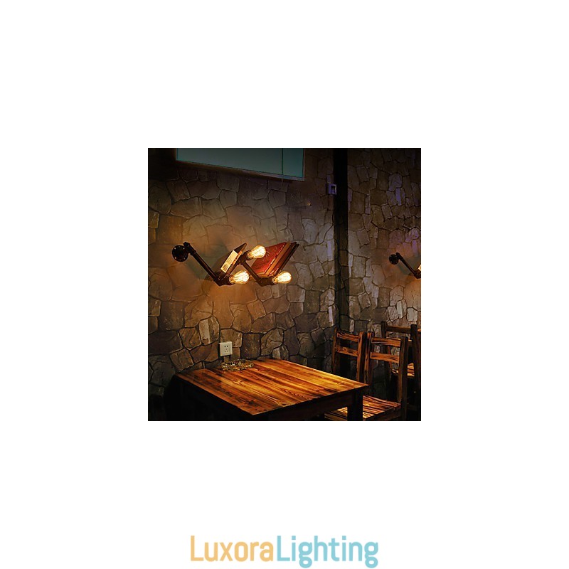 Designer Touch Decorative Retro Metal Bedsides Wall Sconce Village Pastoral Living Room Wall Lights Dining Room Wall Lamp