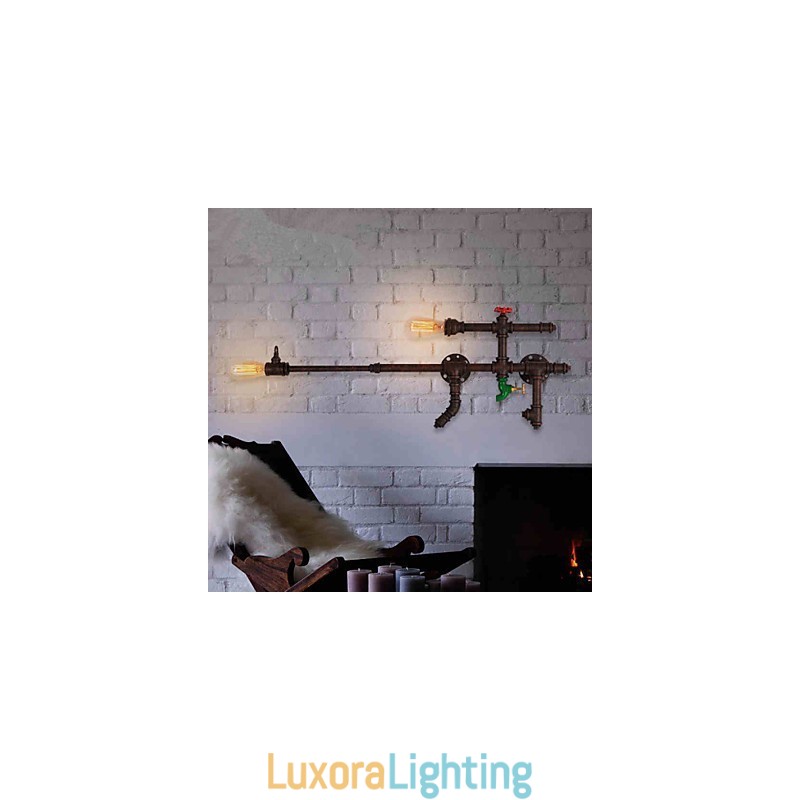 Designer Touch Decorative Wall Sconces Mini Style Rustic Lodge Metal