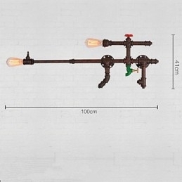 Designer Touch Decorative Wall Sconces Mini Style Rustic Lodge Metal