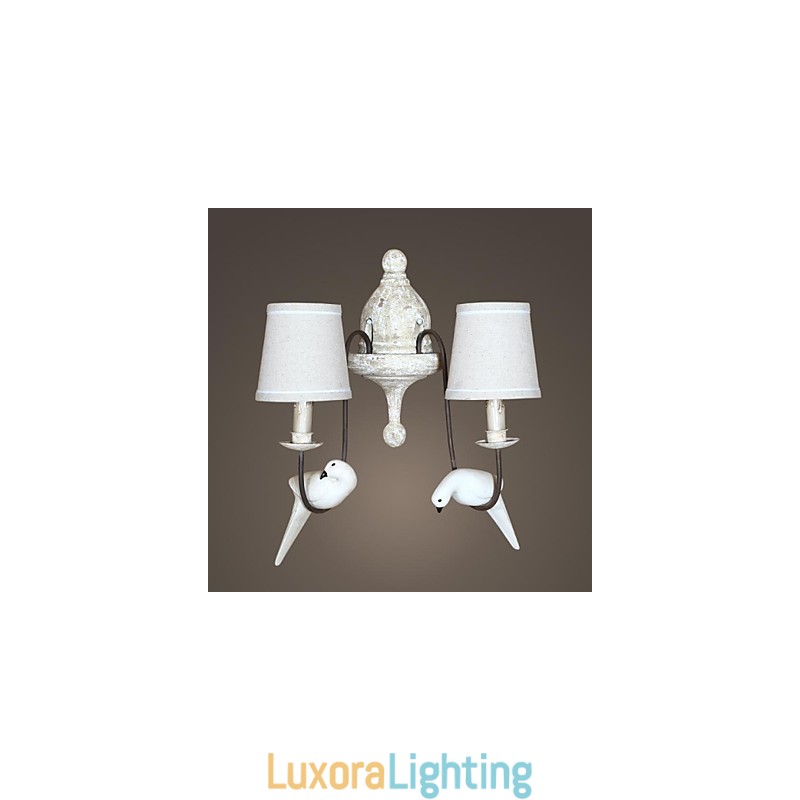 Designer Touch Decorative Mini Style Wall Sconces Traditional Classic Metal