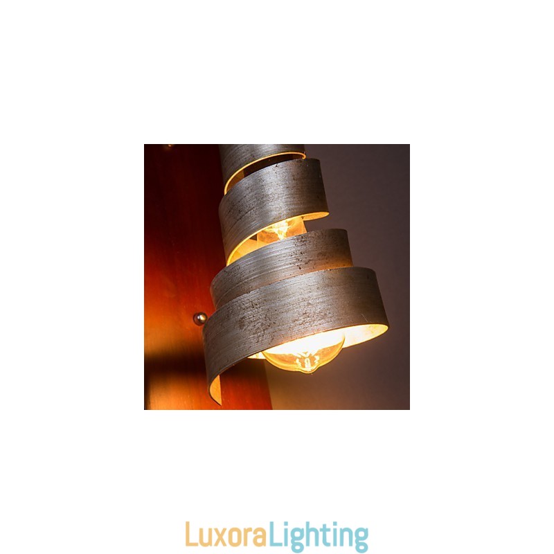 Designer Touch Decorative Antique Wood Wall Sconces 1 Light