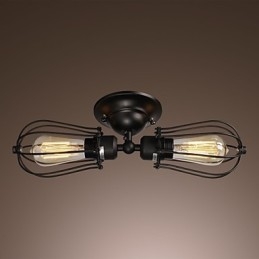 Designer Touch Decorative 2 Light Golden Wall Light in Antique Style