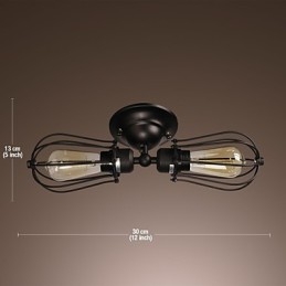 Designer Touch Decorative 2 Light Golden Wall Light in Antique Style