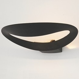 Designer Touch Decorative Artistic Wall Light with 1 Light in Black & White