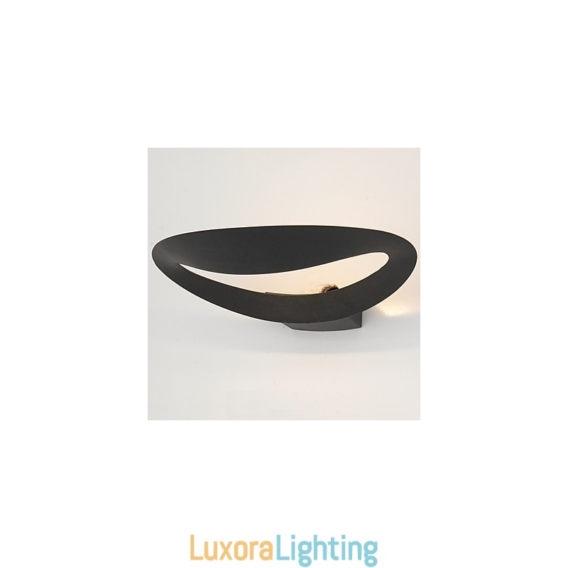 Designer Touch Decorative Artistic Wall Light with 1 Light in Black & White