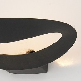 Designer Touch Decorative Artistic Wall Light with 1 Light in Black & White