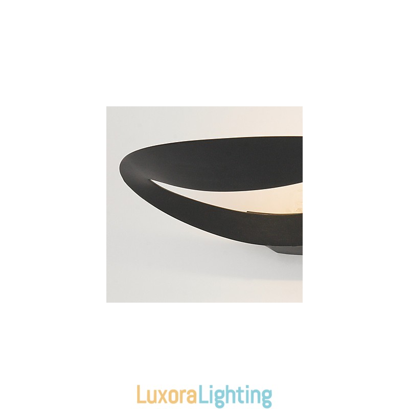 Designer Touch Decorative Artistic Wall Light with 1 Light in Black & White