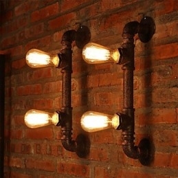 Designer Touch Decorative Wall Sconces Mini Style Rustic Lodge Metal