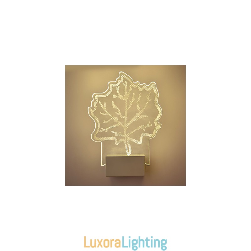 Designer Touch Decorative Acrylic Wall Lamp PVC Lamp Light Chip Modern Contemporary Metal