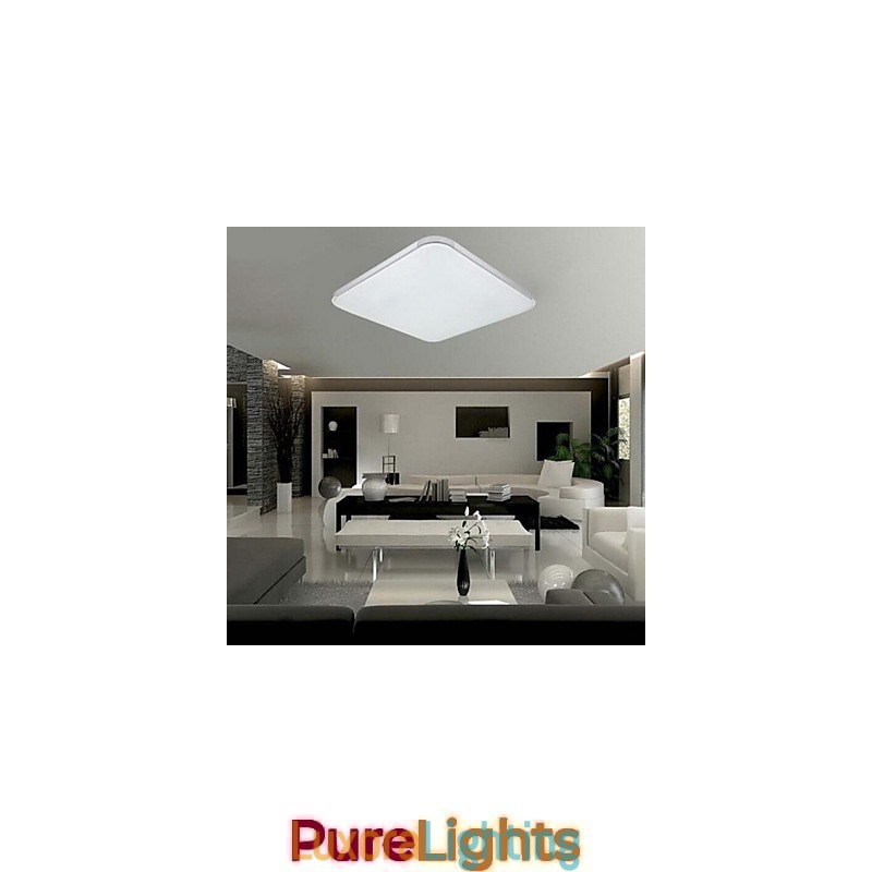 Designer Touch Decorative Modern Contemporary Electroplated Metal Flush Mount Garage