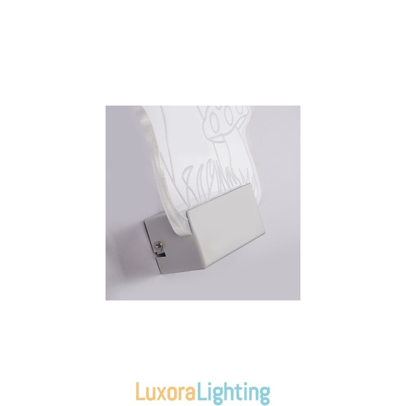 Designer Touch Decorative Acrylic Wall Lamp PVC Lamp Light Modern Contemporary Metal