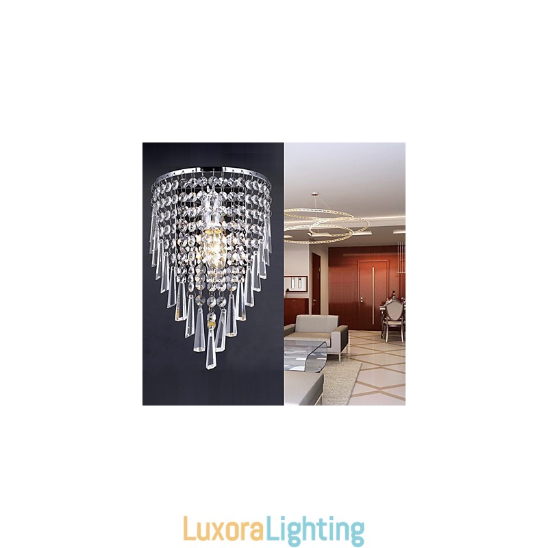 Designer Touch Decorative Classy Crystal Wall Light with 1 Light