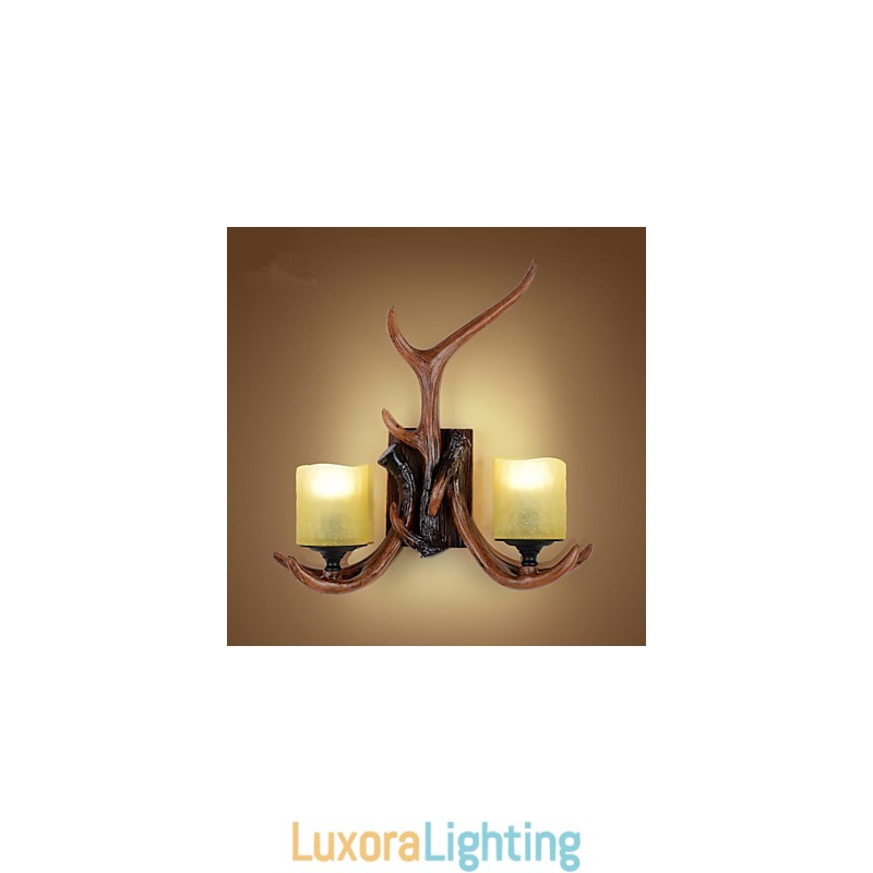 Designer Touch Decorative Wall Sconces Mini Style Traditional Classic Resin