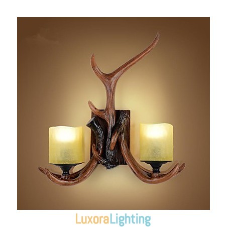 Designer Touch Decorative Wall Sconces Mini Style Traditional Classic Resin