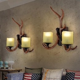 Designer Touch Decorative Wall Sconces Mini Style Traditional Classic Resin