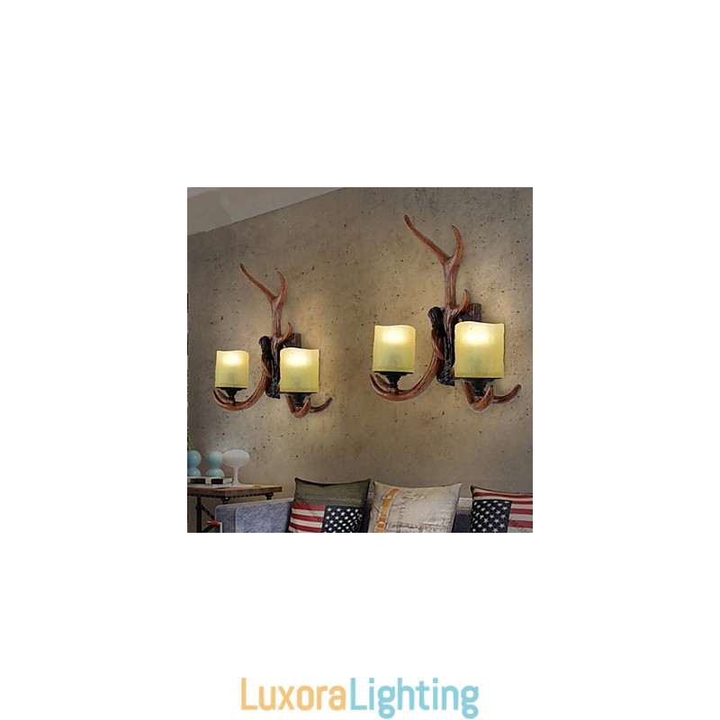 Designer Touch Decorative Wall Sconces Mini Style Traditional Classic Resin