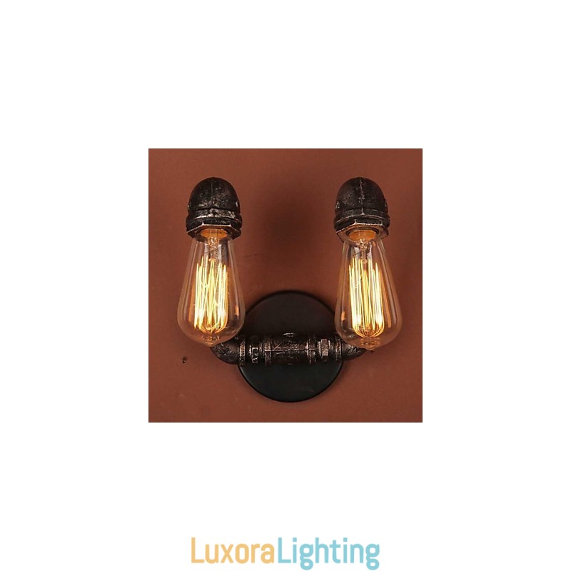 Designer Touch Decorative Mini Style Wall Sconces Rustic Lodge Metal