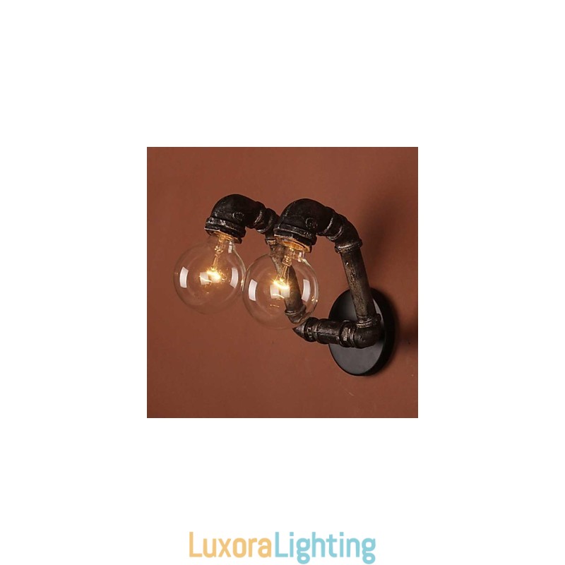 Designer Touch Decorative Mini Style Wall Sconces Rustic Lodge Metal