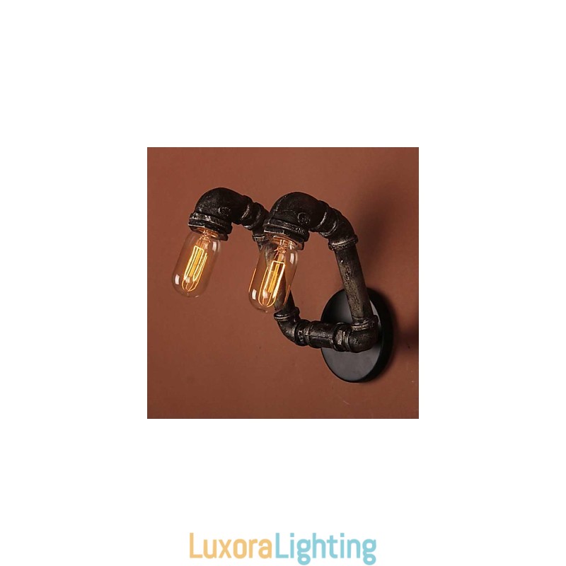 Designer Touch Decorative Mini Style Wall Sconces Rustic Lodge Metal