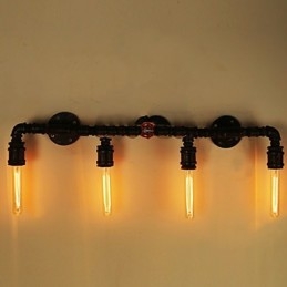 Designer Touch Decorative Mini Style Wall Sconces Rustic Lodge Metal