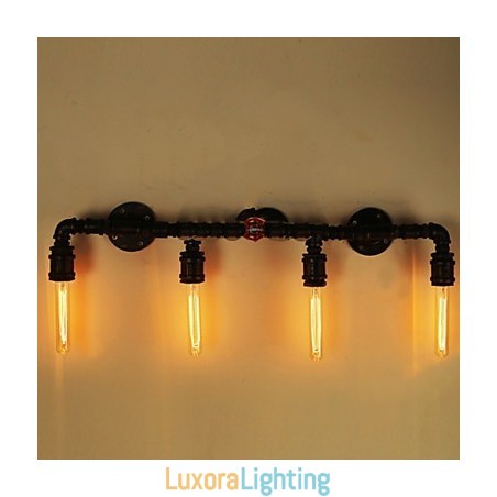 Designer Touch Decorative Mini Style Wall Sconces Rustic Lodge Metal