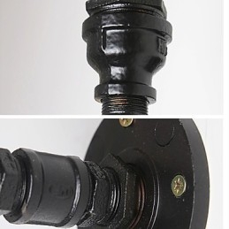 Designer Touch Decorative Mini Style Wall Sconces Rustic Lodge Metal