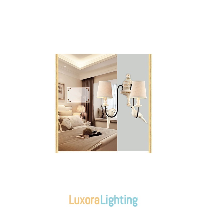 Designer Touch Decorative Wall Sconces Mini Style Traditional Classic Resin