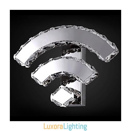 Designer Touch Decorative Crystal Wall Sconces Modern Contemporary Metal