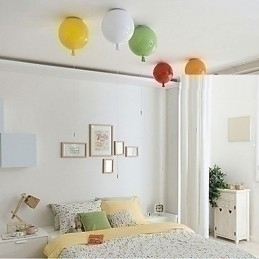 Designer Touch Decorative Flush Mount Modern Contemporary Globe Metal